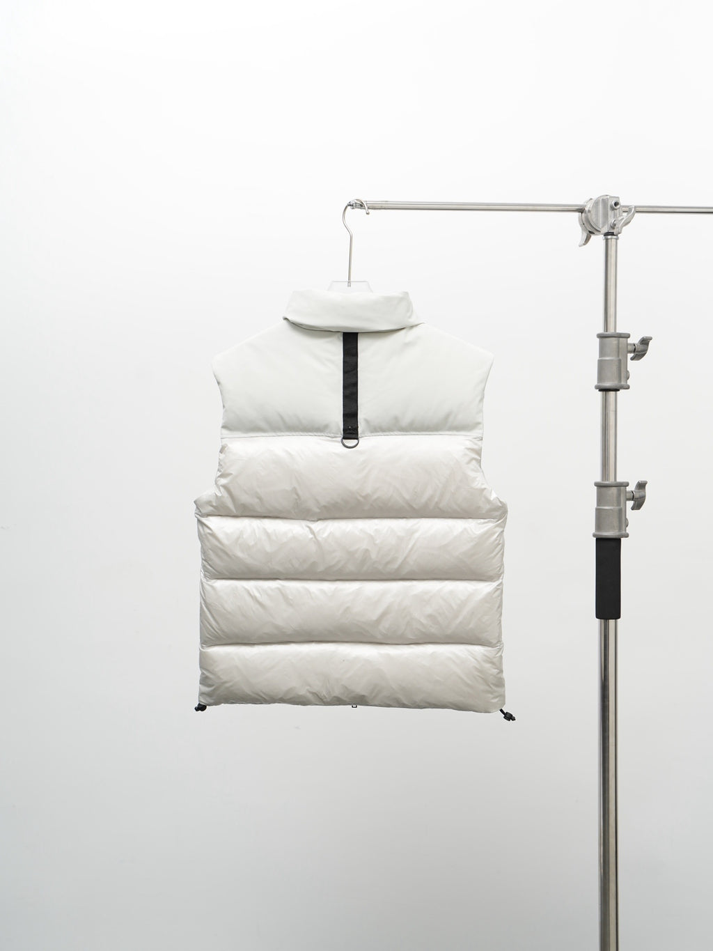 Moose Knuckles White Quilted Puffer Vest