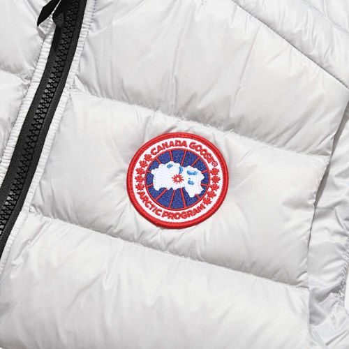 Canada Goose White Packable Puffer Vest