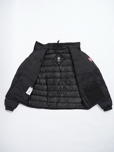 Canada Goose Black Stand Collar Quilted Panel Jacket
