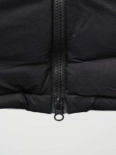 Canada Goose Black Stand Collar Quilted Panel Jacket