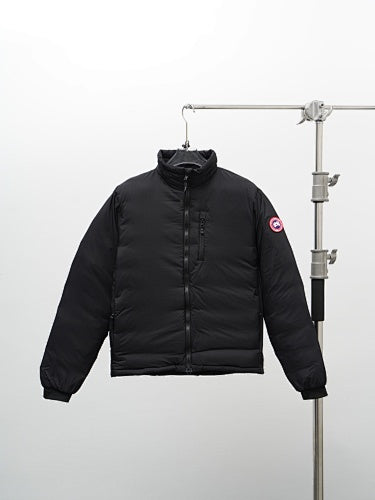 Canada Goose Black Stand Collar Quilted Panel Jacket