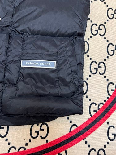 Canada Goose Black Quilted Puffer Vest