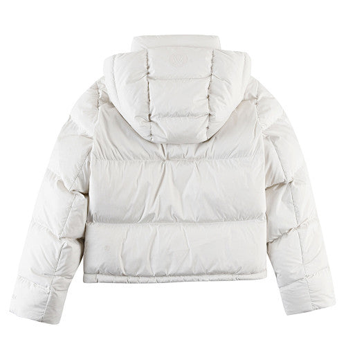 Lululemon Ivory Hooded Quilted Puffer Jacket