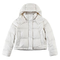 Lululemon Ivory Hooded Quilted Puffer Jacket