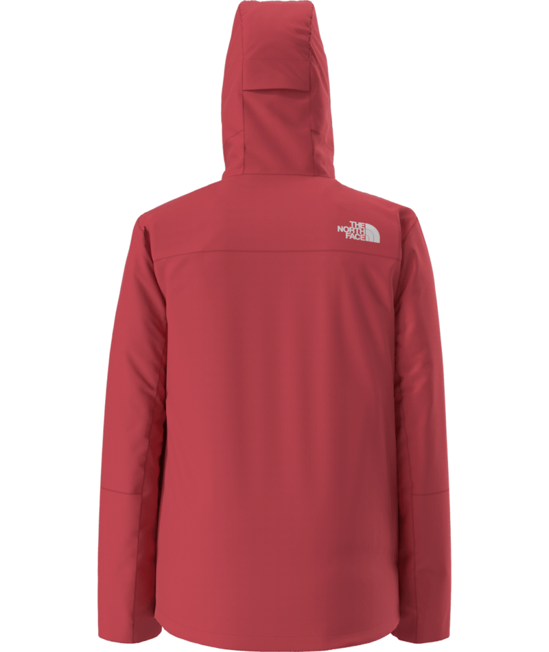 The North Face Red Full-Zip Hooded Jacket